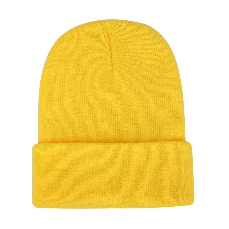 CUSTOMIZED Logo Unisex Embroidered Knitted Beanie Hats