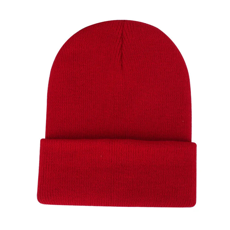 CUSTOMIZED Logo Unisex Embroidered Knitted Beanie Hats