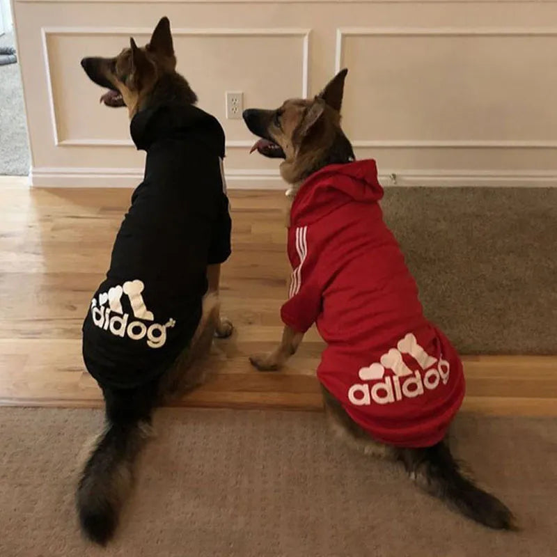 Adidog Sport Hoodies Sweatshirts Dog Onesie