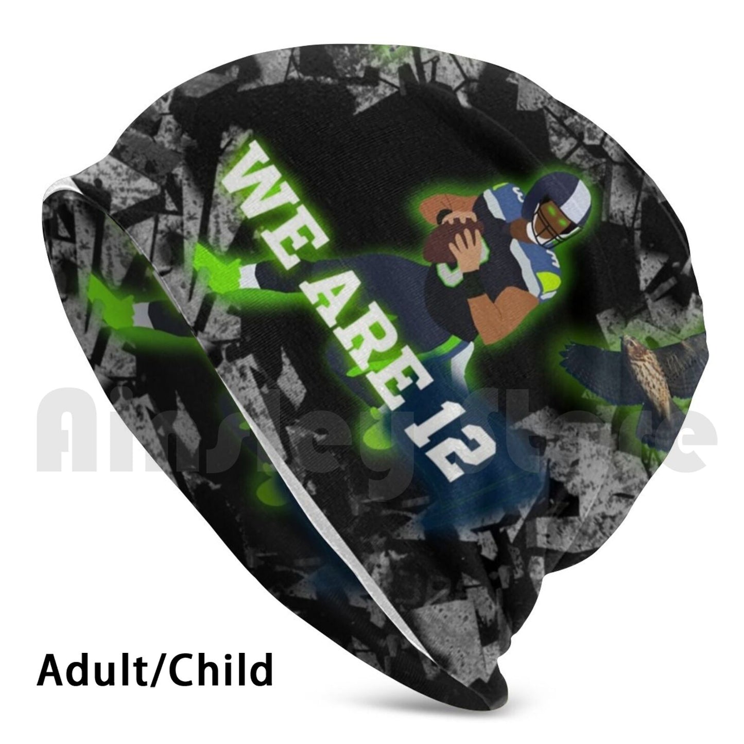 "We Are 12" Seattle Seahawks Beanie Hats