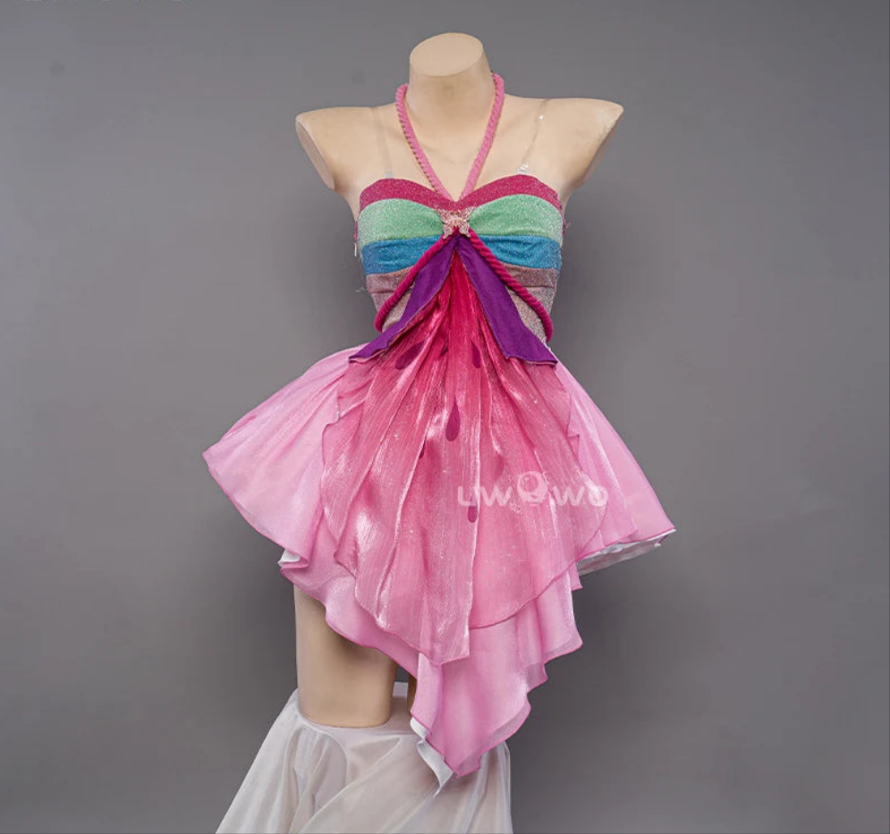 Cosplay Big Butterfly Fairy Girl Wings Costume