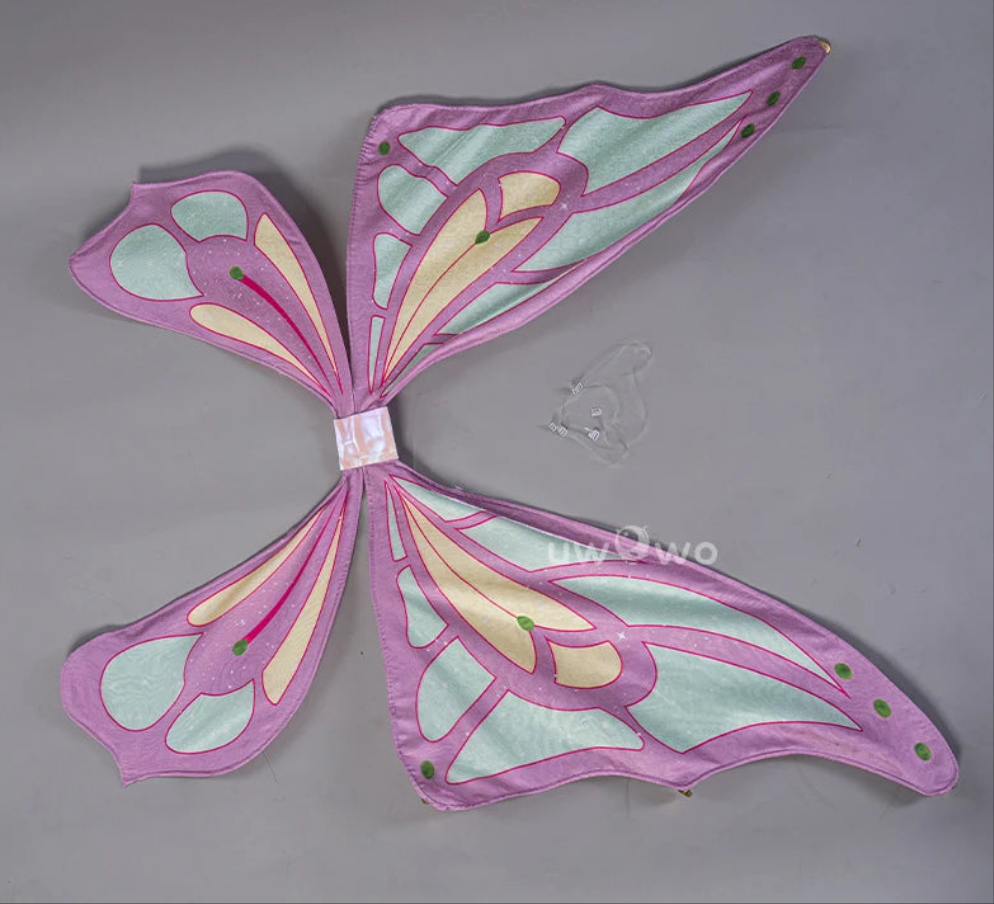 Cosplay Big Butterfly Fairy Girl Wings Costume