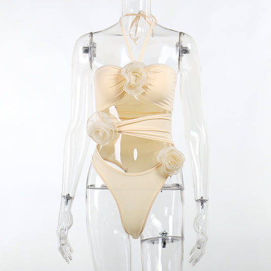 3D Flower Triple Layered Bodysuit