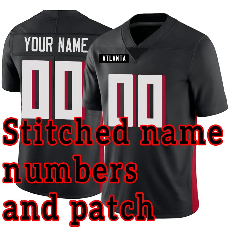Customized Name NFL Football Jerseys: Seattle, Detroit, Buffalo, Dallas,Houston, Kansas City, Pittsburgh, Philadelphia, New York, Chicago