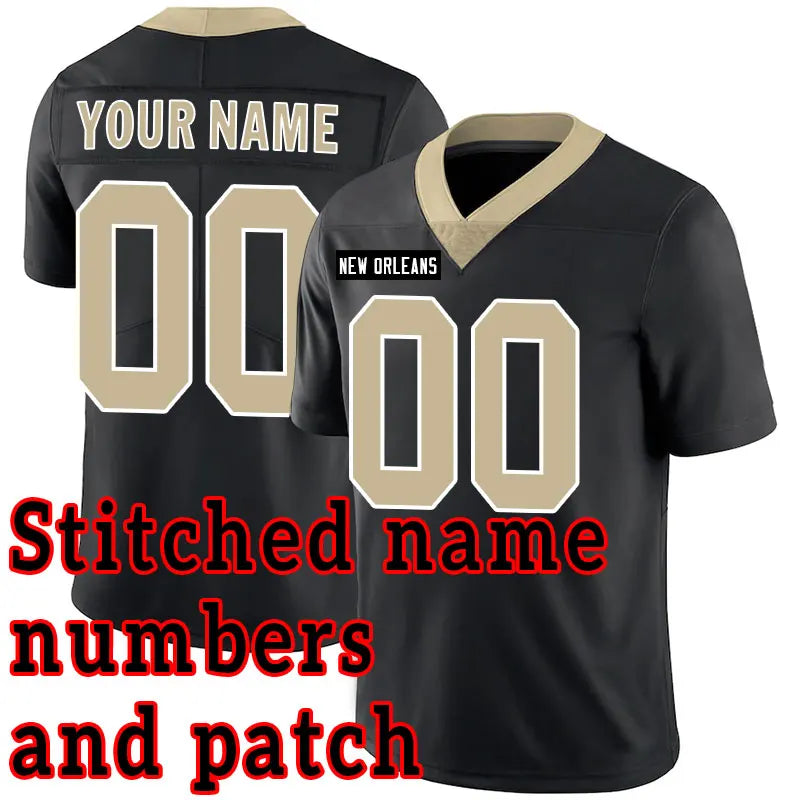 Customized Name NFL Football Jerseys: Seattle, Detroit, Buffalo, Dallas,Houston, Kansas City, Pittsburgh, Philadelphia, New York, Chicago