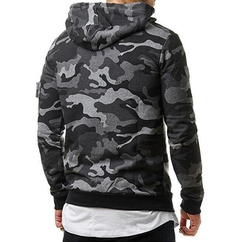 Men's "King" Camouflage Hooded Sweatsuit