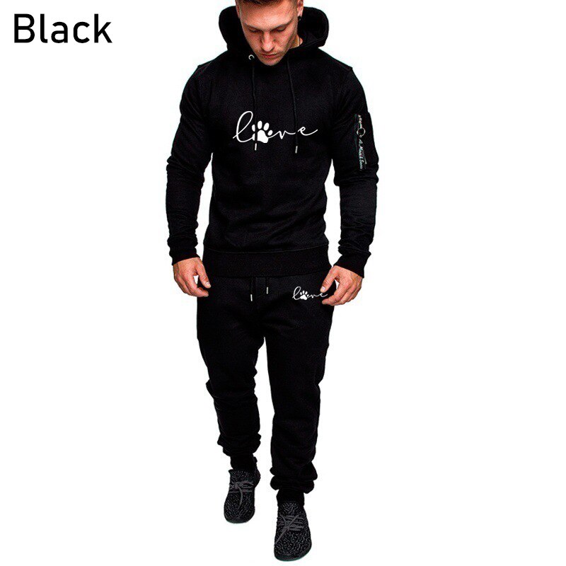 Men's "King" Camouflage Hooded Sweatsuit