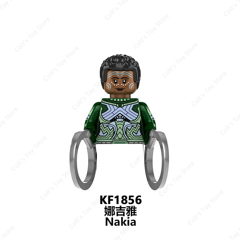 Marvel Superheroes Black Panther 2 Wakanda Forever Mini Action Figures Building Blocks