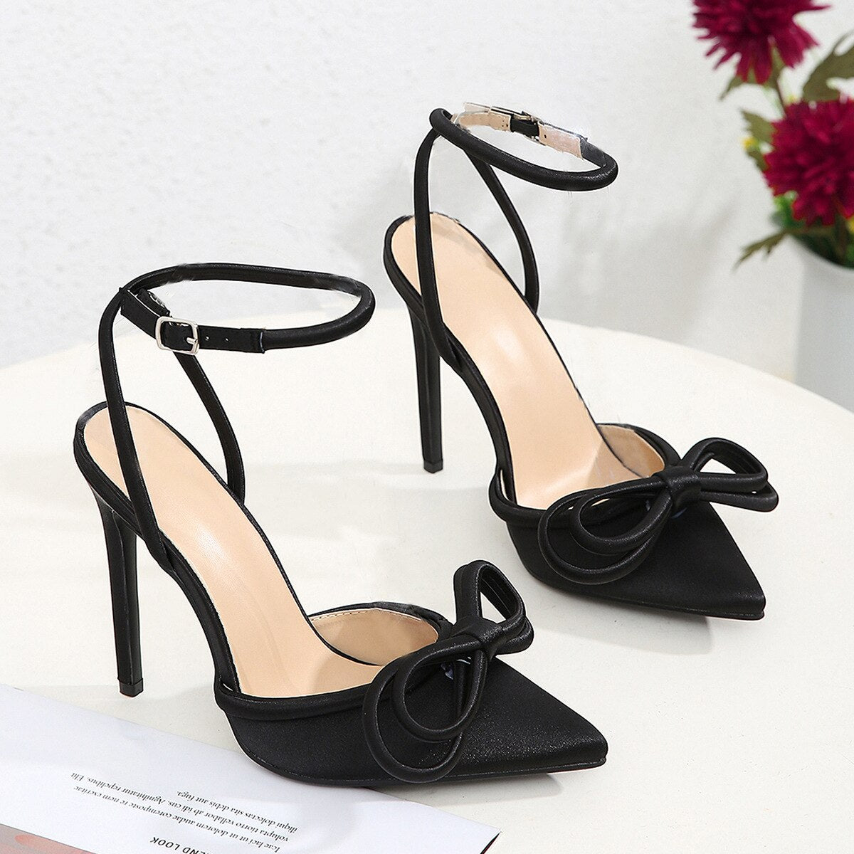 Stiletto Heel Pointed Toe Pumps