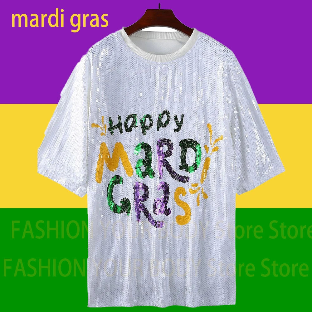 Mardi Gras Vintage Ladies Attire: Shirts, Bombers & Jean Jackets