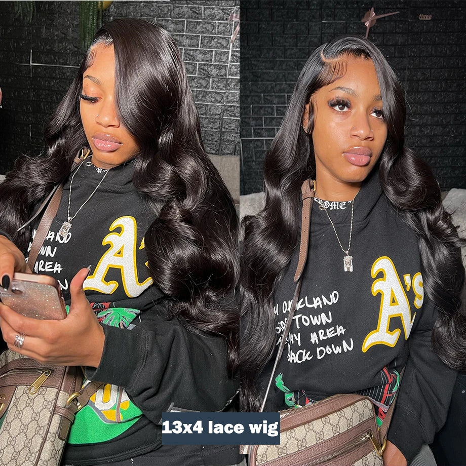 Brazilian Body Wave 13x4 or 13x6 HD Lace Frontal 100% Human Hair Lacefront Wig