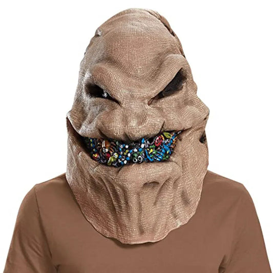 The Nightmare Before Christmas Oogie Boogie Cosplay Mask Latex Helmet Halloween Costume