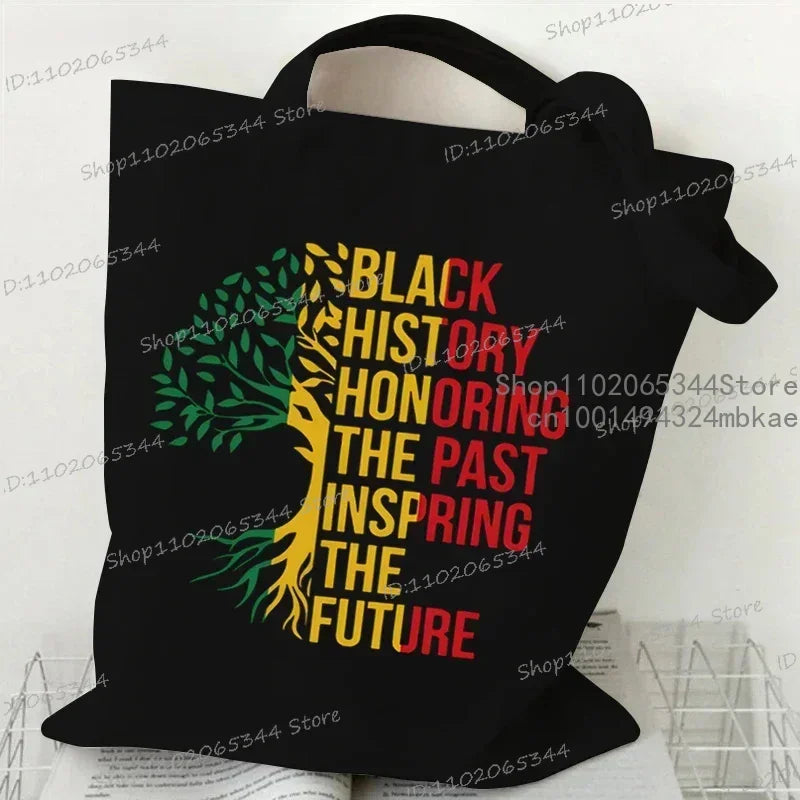 Its Juneteenth For Me/1865 Juneteenth/Juneteenth Heart/I Am Black History/Love Canvas Large Capacity Shopping Tote Bag