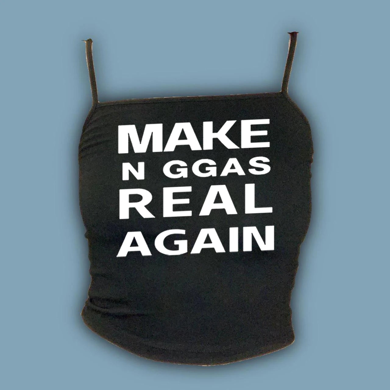 "Make N*ggas Real Again" Women's Short Sleeve T-Shirt, Crop Top or Tank Top