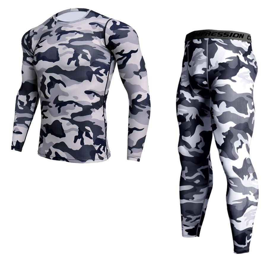 Men's Camouflage Thermal Underwear