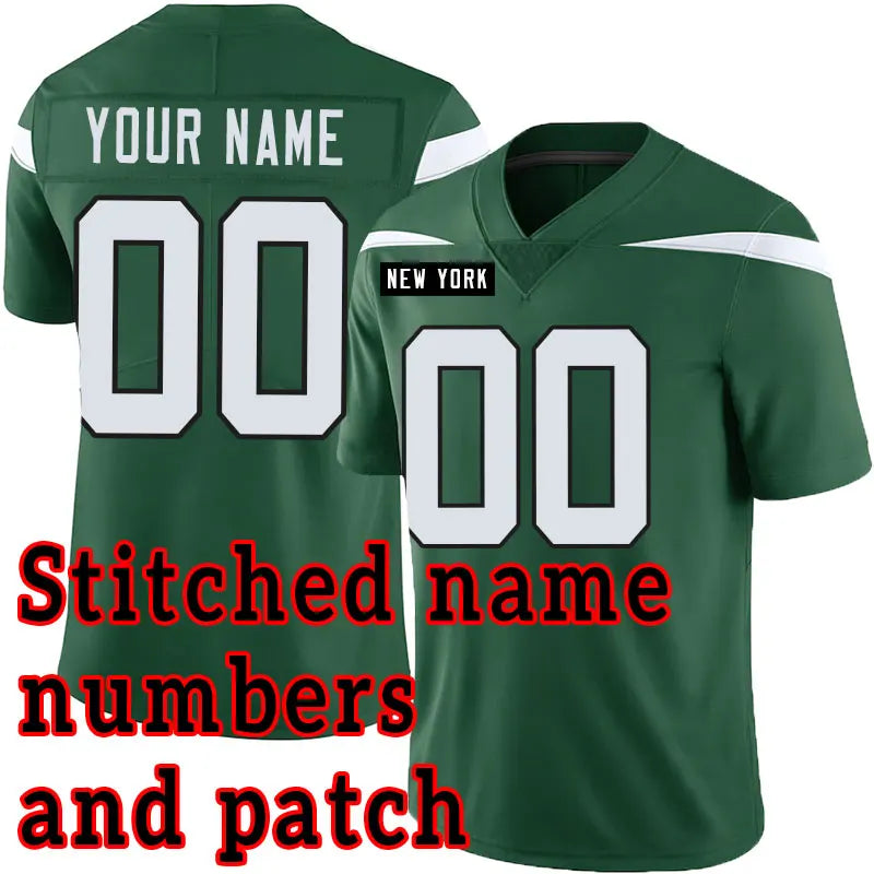 Customized Name NFL Football Jerseys: Seattle, Detroit, Buffalo, Dallas,Houston, Kansas City, Pittsburgh, Philadelphia, New York, Chicago