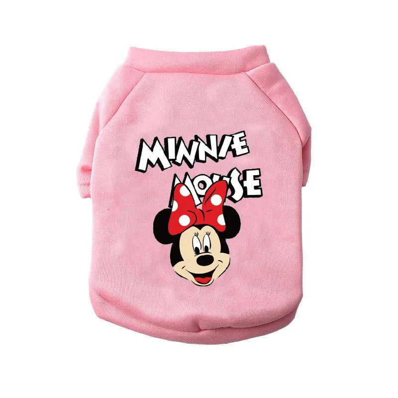 Disney Characters Print Dog Hoodie Onesies