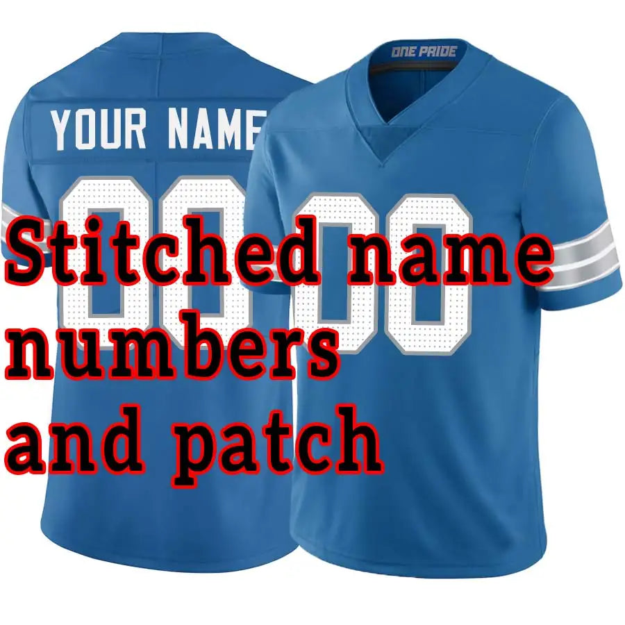 Customized Name NFL Football Jerseys: Seattle, Detroit, Buffalo, Dallas,Houston, Kansas City, Pittsburgh, Philadelphia, New York, Chicago