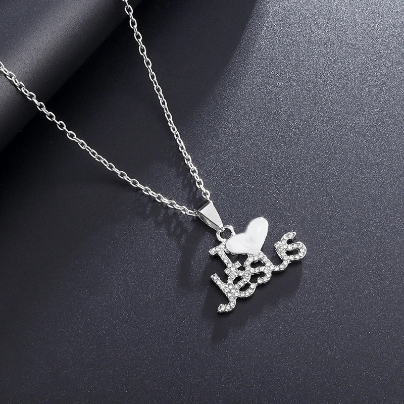 "TRAP" Ice-Out Hip-Hop Pendant Chain Necklace