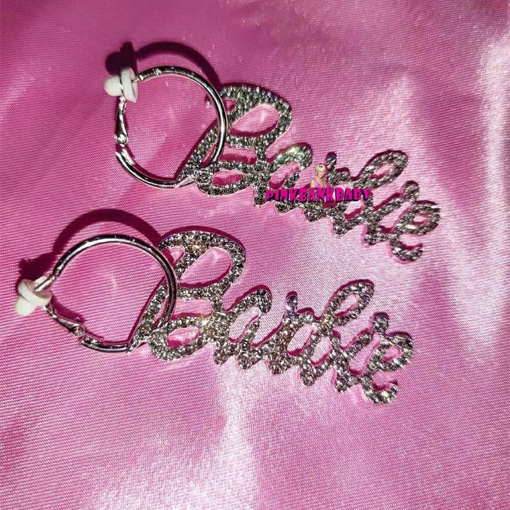 Barbie Diamond Titanium Steel Necklaces/Earrings/Ear Clips