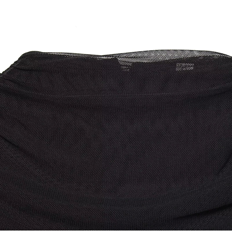 Layered Patchwork Cinched Waist Solid Color Short Sleeve Bodycon Formal Party Dress