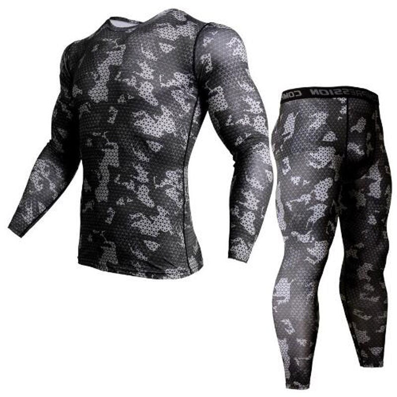 Men's Camouflage Thermal Underwear