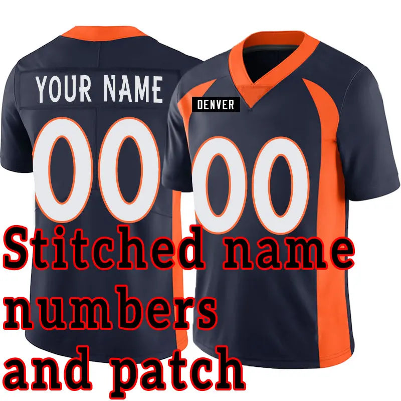 Customized Name NFL Football Jerseys: Seattle, Detroit, Buffalo, Dallas,Houston, Kansas City, Pittsburgh, Philadelphia, New York, Chicago