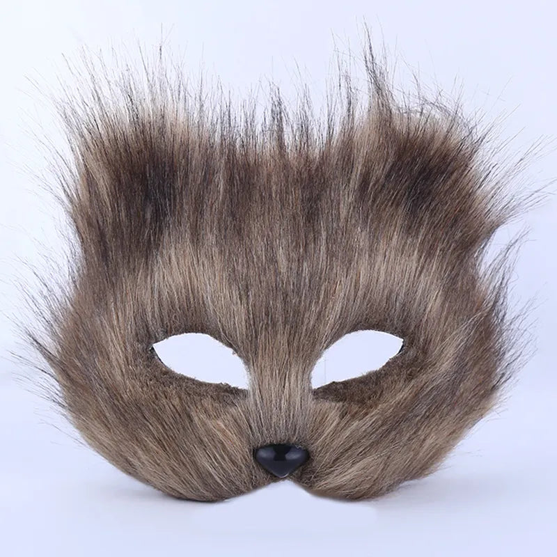 Furry Fox Cosplay Masquerade Mask