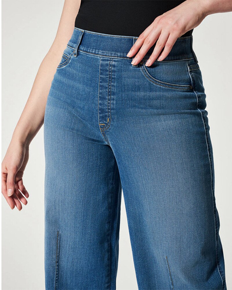 Ripped High Waist  Hollow-Out Denim Jeans