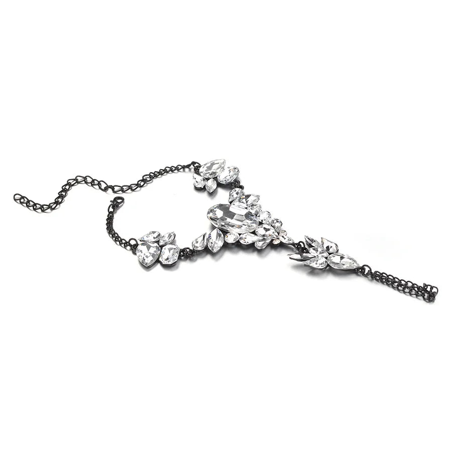 Crystal Women's Rhinestone Anklet Chain