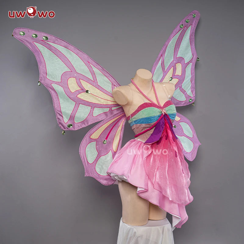 Cosplay Big Butterfly Fairy Girl Wings Costume