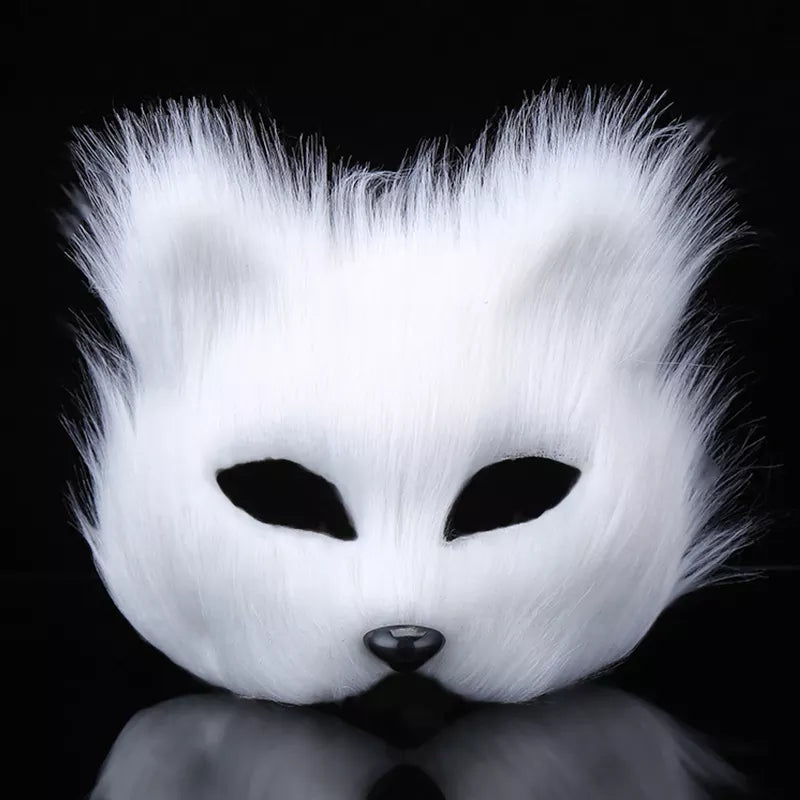 Furry Fox Cosplay Masquerade Mask