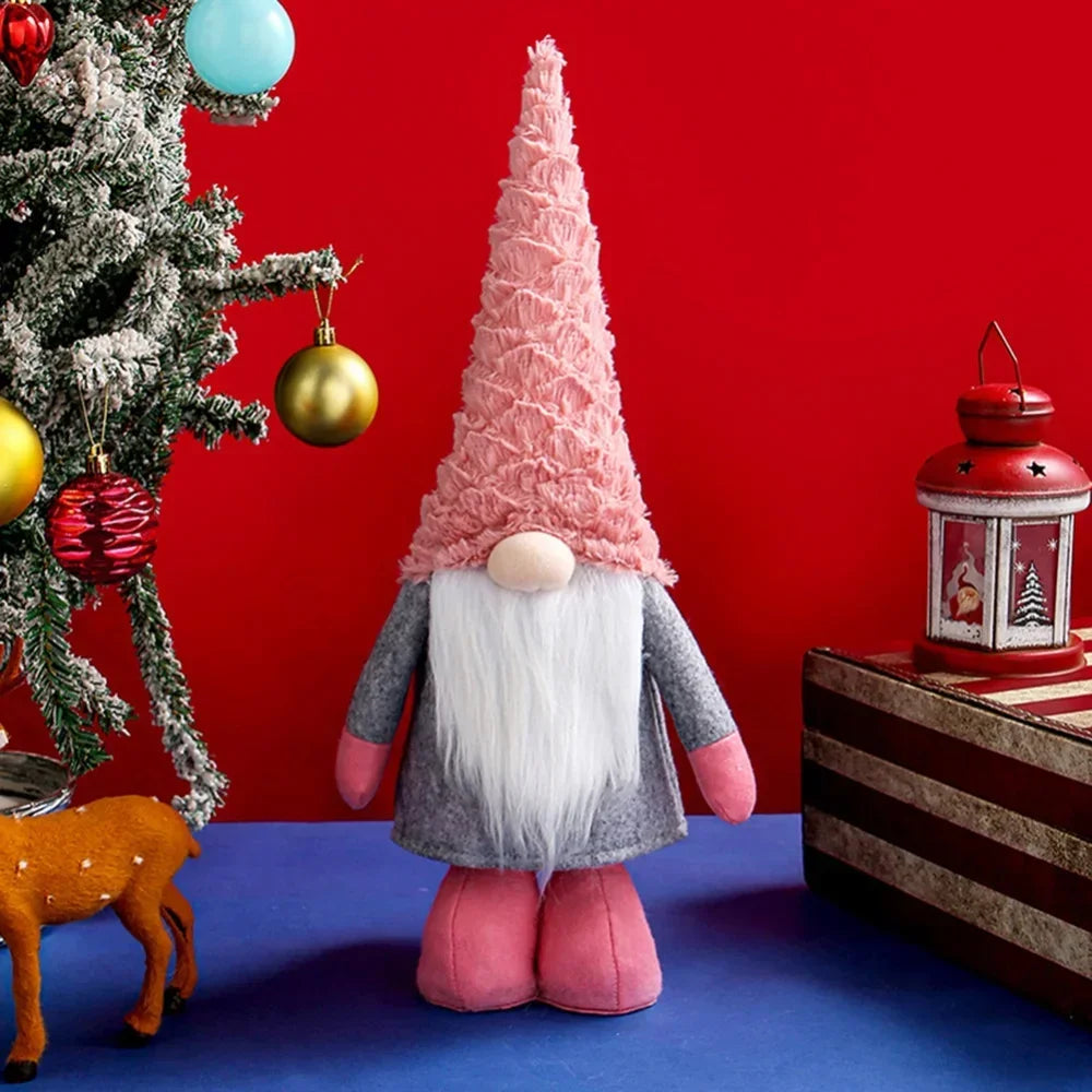 Swedish Christmas Santa w/ White Beard Gnome Plush Doll