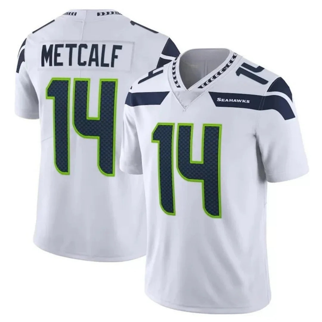 Unisex#3 Russell Wilson/DK Metcalf Seattle Seahawks Football Jersey