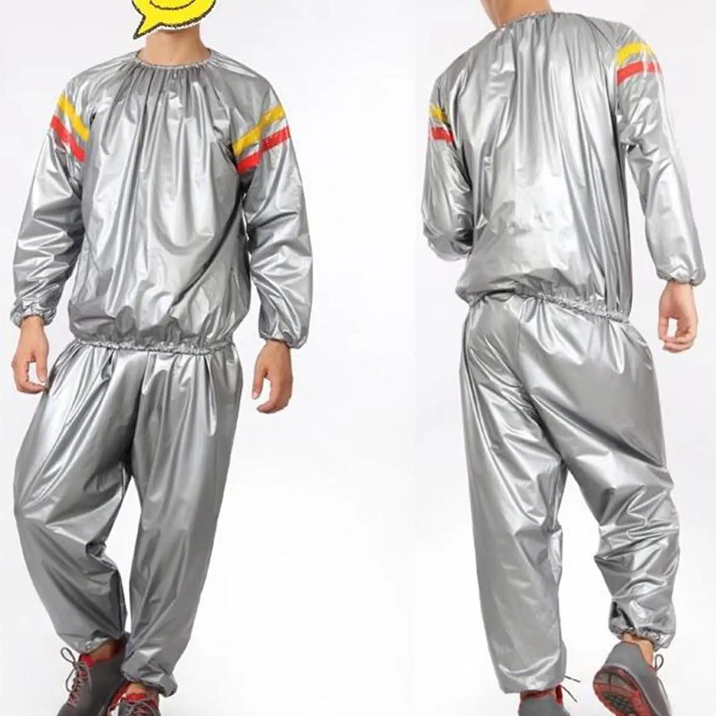 Full Body Long Sleeve Fitness Gym Fitness Workout Sauna Sweat Suit