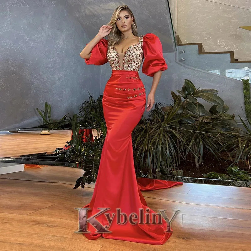 Customized Satin Sequined Daisy Flower Embroidered Spaghetti Strap Formal Floor-Length Evening Gown Dress to 26W