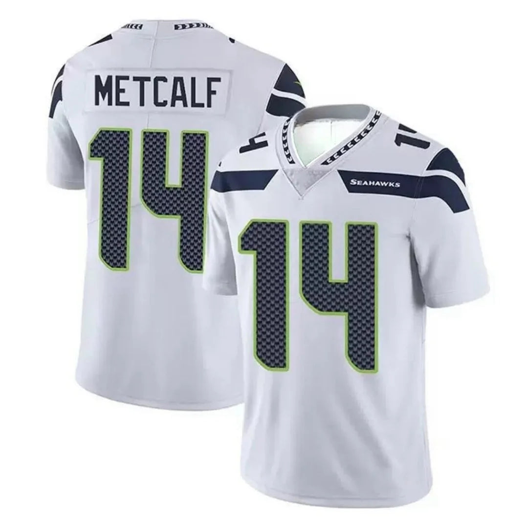 Unisex#3 Russell Wilson/DK Metcalf Seattle Seahawks Football Jersey