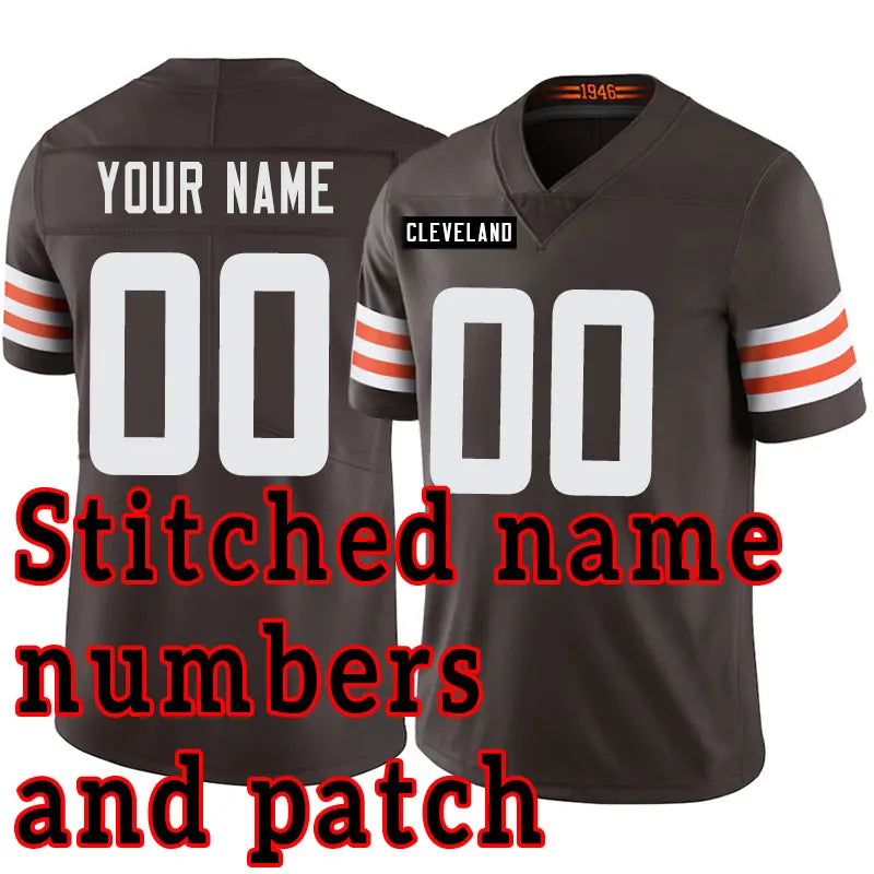 Customized Name NFL Football Jerseys: Seattle, Detroit, Buffalo, Dallas,Houston, Kansas City, Pittsburgh, Philadelphia, New York, Chicago
