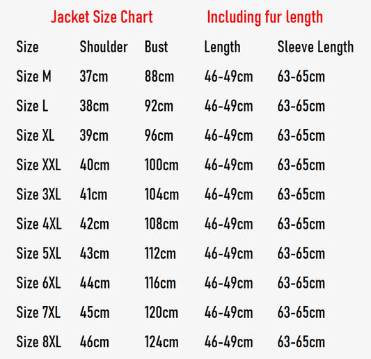 Shaggy Mongolia Sheep Fur Oversized Collar Women's Jacket to 8X Plus Size