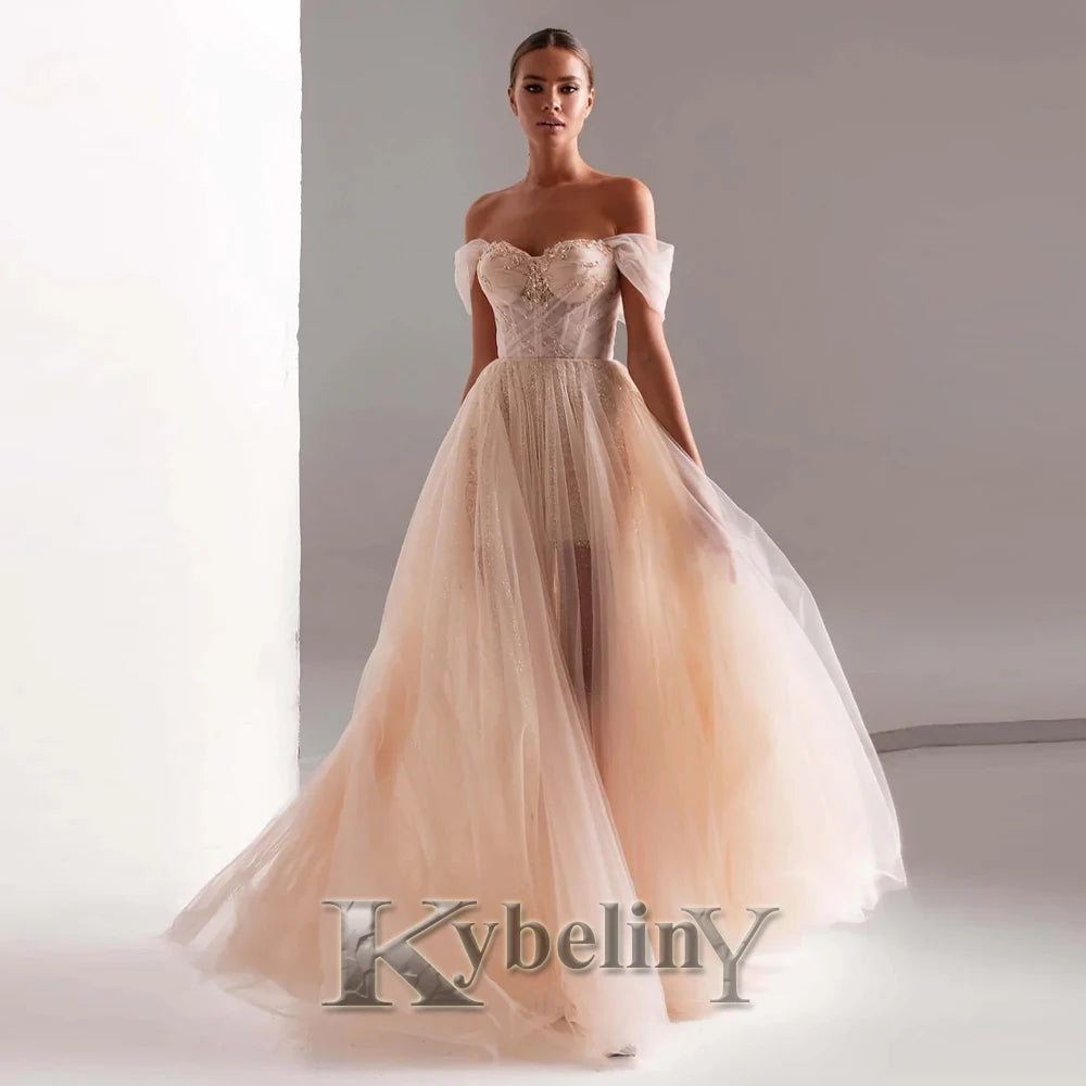 Customized Satin Sequined Daisy Flower Embroidered Spaghetti Strap Formal Floor-Length Evening Gown Dress to 26W