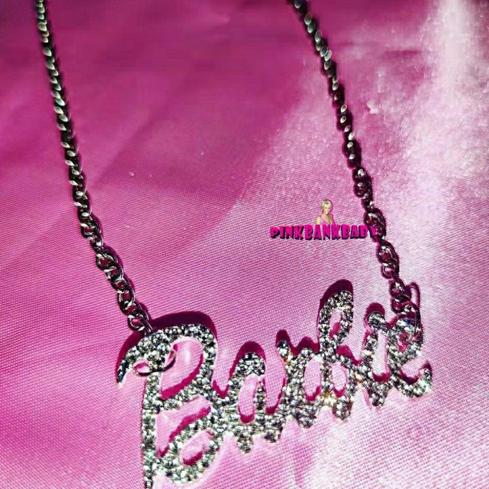 Barbie Diamond Titanium Steel Necklaces/Earrings/Ear Clips