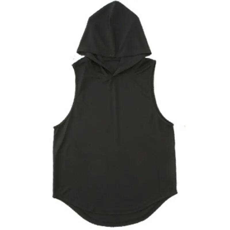 Hooded Fitness  Men's Tank Top