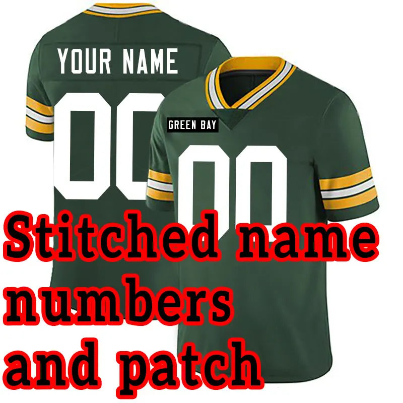 Customized Name NFL Football Jerseys: Seattle, Detroit, Buffalo, Dallas,Houston, Kansas City, Pittsburgh, Philadelphia, New York, Chicago