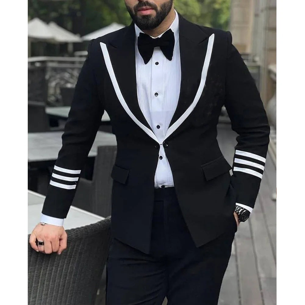 Men's Colorblock Contrast/Plaid/Sparkling Glitter Assorted Single Breasted Blazer Jackets to 5X Big & Tall