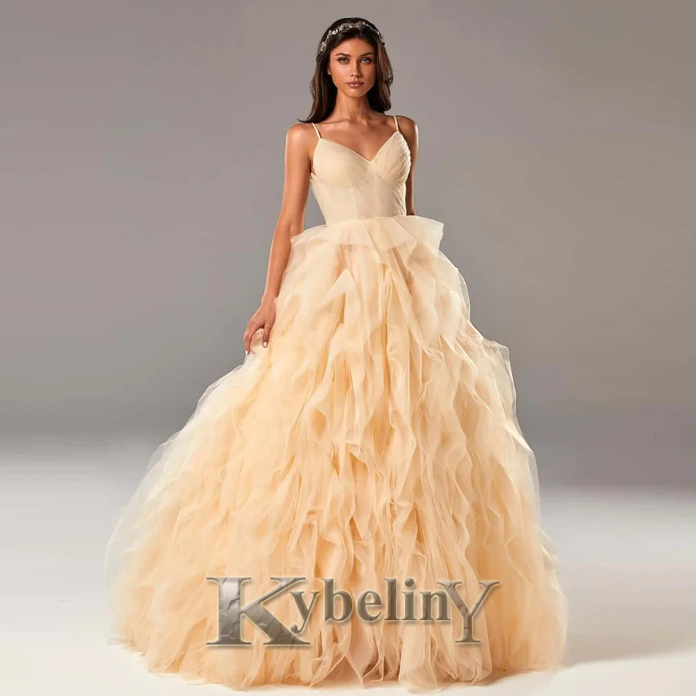 Customized Satin Sequined Daisy Flower Embroidered Spaghetti Strap Formal Floor-Length Evening Gown Dress to 26W