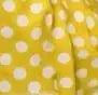 Satin Polka Dot Print Short Bubble Puff Sleeve Mini Party Dress