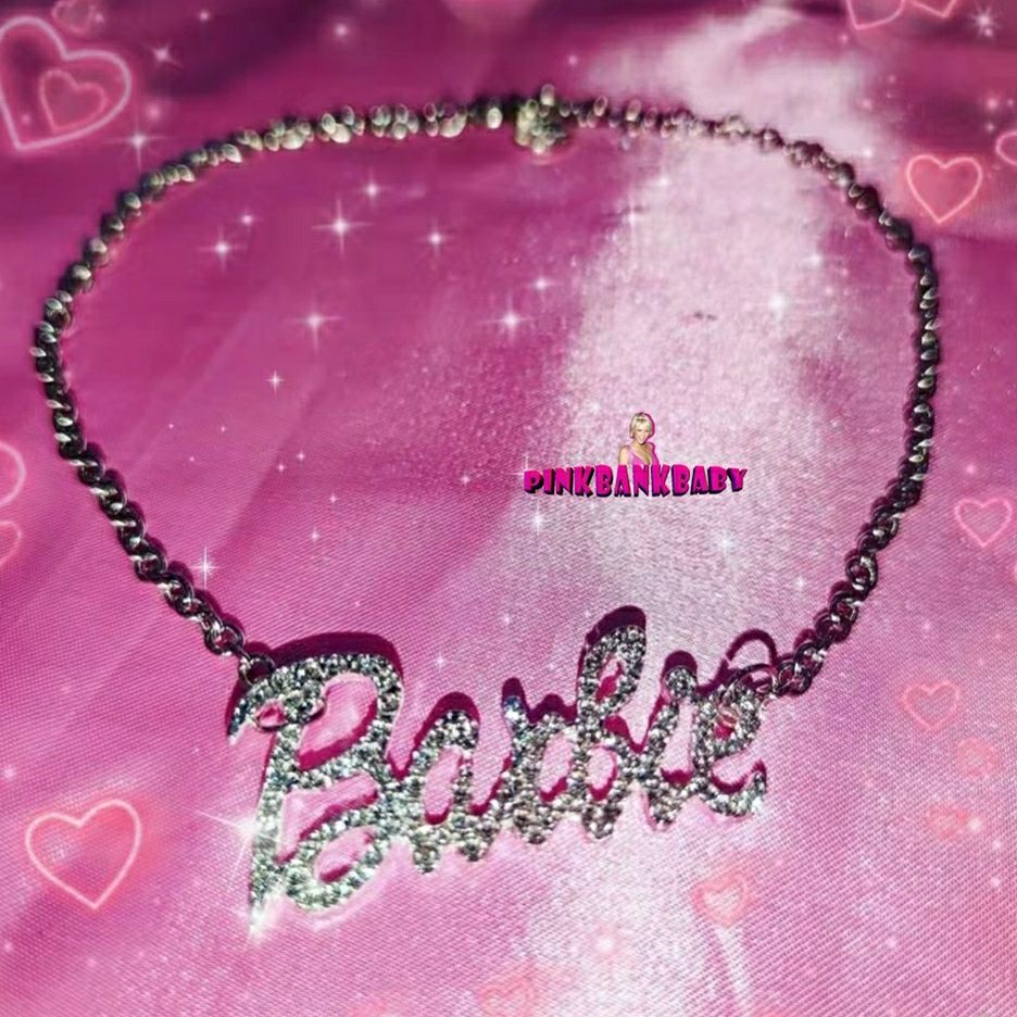 Barbie Diamond Titanium Steel Necklaces/Earrings/Ear Clips