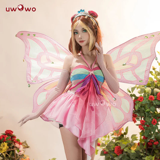 Cosplay Big Butterfly Fairy Girl Wings Costume