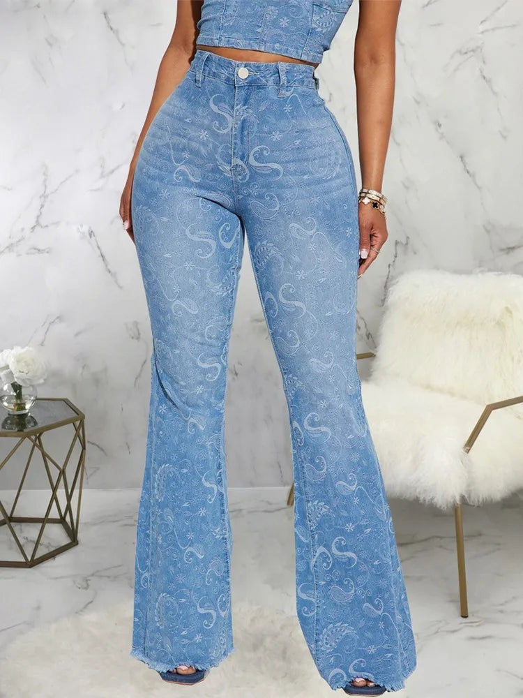 Streetwear Denim Y2k Vintage Women's Straight Leg High Waist Jeans