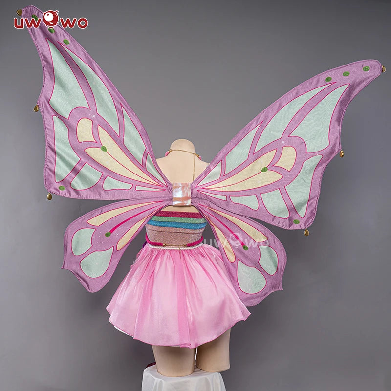 Cosplay Big Butterfly Fairy Girl Wings Costume